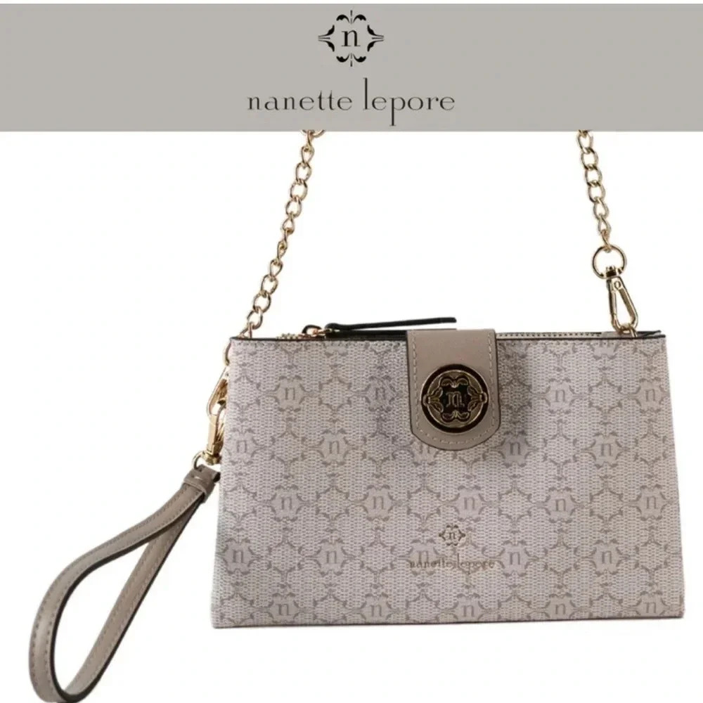 Nanette‎ Lepore Crossbody Purse Faux Leather